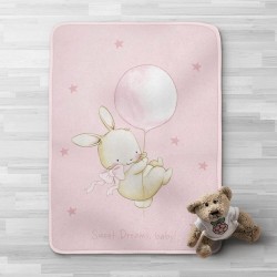 Κουβέρτα Κούνιας 100x140 - Sweet Dreams Baby Ροζ