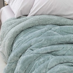 Κουβερτοπάπλωμα Υπέρδιπλο 220X240 - Cozy Λιλά