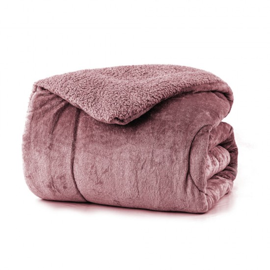 Κουβερτοπάπλωμα Υπέρδιπλο 220X240 - Cozy Λιλά