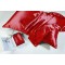 Μαξιλαροθήκη 100% Mulberry Silk - Red