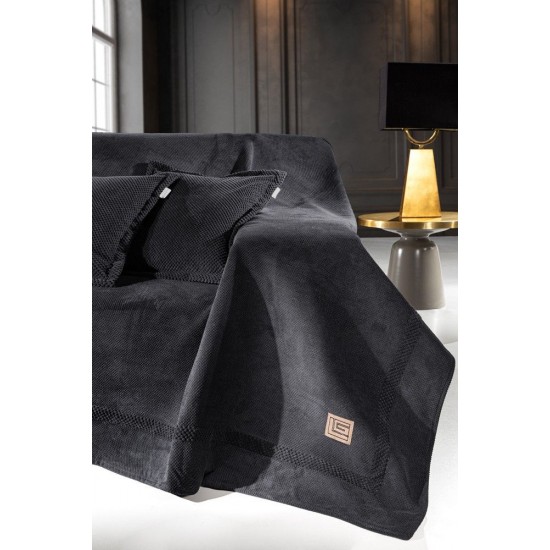 Ριχτάρι Τριθέσιο 170X300 - Rubicon Black 