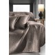 Σετ Ριχτάρι Πολυθρόνας 170X150 + Μαξιλαροθήκη - Avon Choco