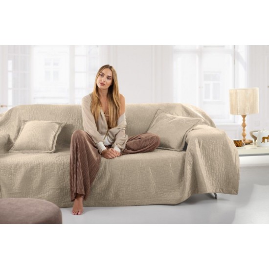 Σετ Ριχτάρι Διθέσιο 170X250 + Μαξιλαροθήκη - Avon Camel 