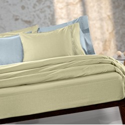 Σεντόνι Μεμονωμένο Μονό 170X270 - Color Plus Olive