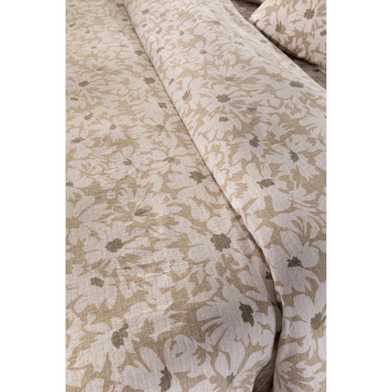 Σετ 3τμχ. Σεντόνια Martin Almond Flannel 170x265