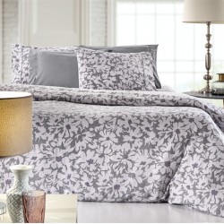 Σετ 3τμχ. Σεντόνια Martin Grey Flannel 170x265