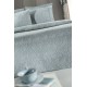 Σετ 3τμχ. Σεντόνια Ava Cement Flannel 170x265