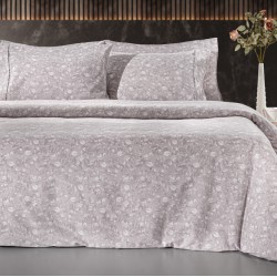 Σετ 3τμχ. Σεντόνια Elodie Melanze Flannel 170x265