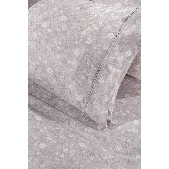 Σετ 3τμχ. Σεντόνια Elodie Melanze Flannel 170x265
