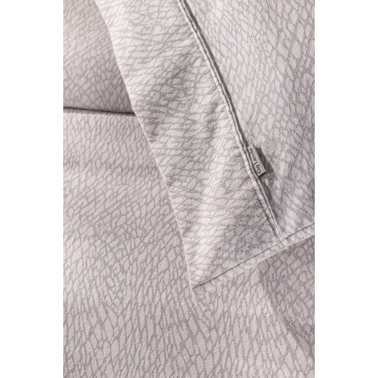 Σετ 3τμχ. Σεντόνια με Λάστιχο Ava Melanze Flannel 100x200+32