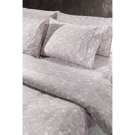 Σετ 3τμχ. Σεντόνια με Λάστιχο Elodie Melanze Flannel 100x200+32