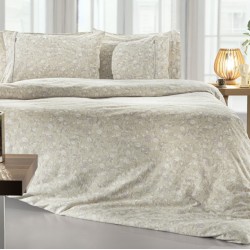 Σετ 3τμχ. Σεντόνια με Λάστιχο Elodie Natural Flannel 100x200+32