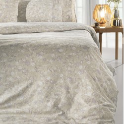 Σετ 3τμχ. Σεντόνια με Λάστιχο Elodie Natural Flannel 100x200+32