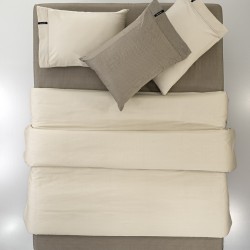 Σεντόνι με Λάστιχο Minimal Natural 180x200+35