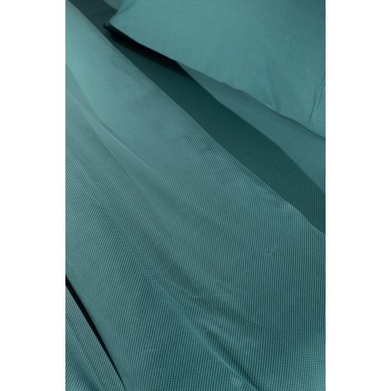 Σεντόνι με Λάστιχο Minimal Petrol 180x200+35