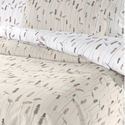 Σετ 3τμχ. Σεντόνια με Λάστιχο Eloise Natural 100x200+32