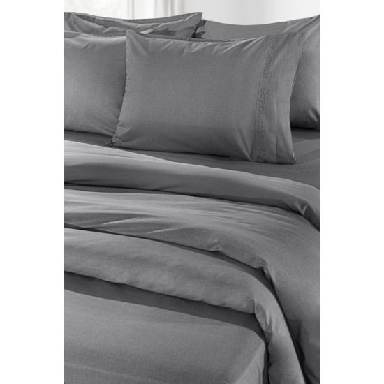 Παπλωματοθήκη Γίγας 255X245 - Color Plus Anthracite