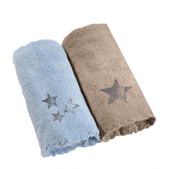 Σετ Πετσέτες 2τμχ (35X50) - Baby Towels Boy Set 1