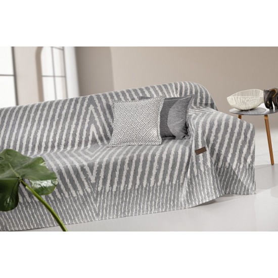 Ριχτάρι Norton Grey Διθέσιου Καναπέ 180Χ250