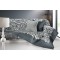 Ριxτάρι Duomo Anthracite Τριθέσιου Καναπέ 180x300