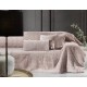 Σετ Ριχτάρι Διθέσιο Crusty Old Pink 170X250 + Μαξιλαροθήκη 45X45+3