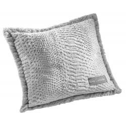 Σετ Ριχτάρι Τριθέσιο Crusty Silver 170X300 + Μαξιλαροθήκη 48X48+3