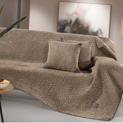 Ριχτάρι Τετραθέσιο 170X350 - Lama Taupe